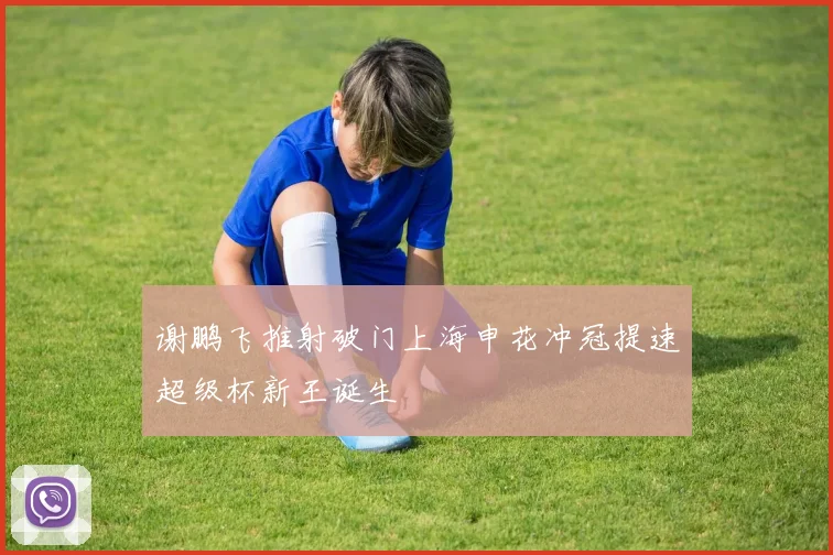 谢鹏飞推射破门上海申花冲冠提速超级杯新王诞生